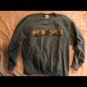 Vtg Monterrey Bay Aquarium crew neck unisex sweatshirt size L